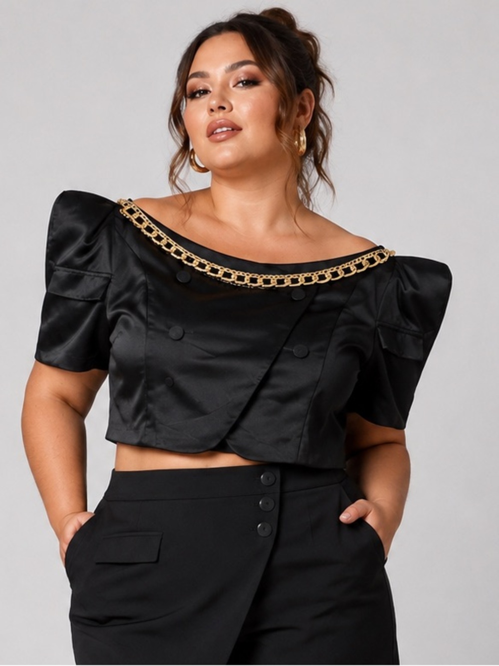 🎉5 for $45🎉 NWT Akira top blouse size L